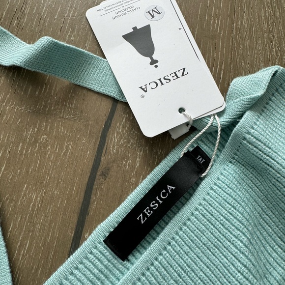 Zesica v-neck sweater dress - Picture 2 of 6